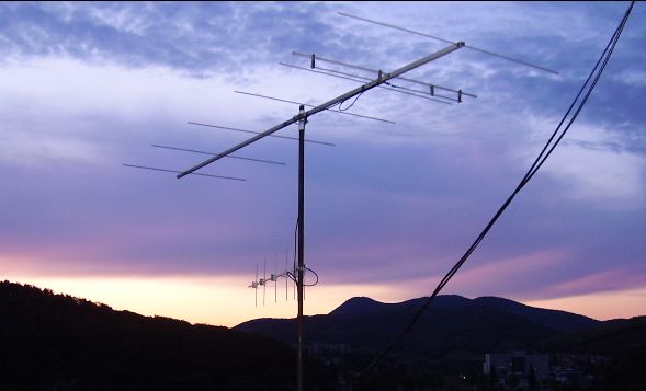 My spare 2 m antenna is a 7 element DL6WU